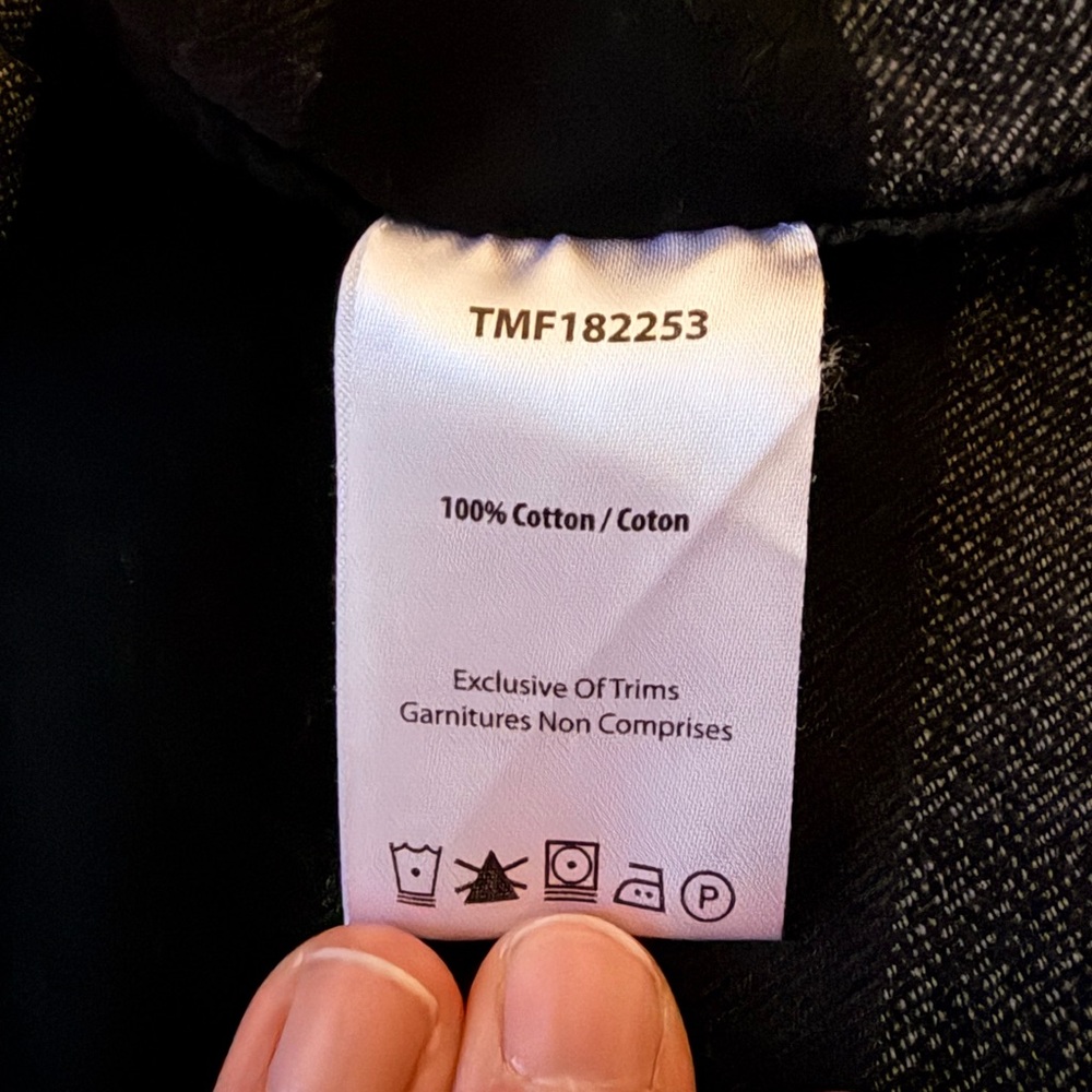 Triple Five Soul Black and Gray Striped Men's Shirt - Picture 4 of 4